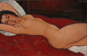 Reclining Nude, 1917 Amedeo Modigliani